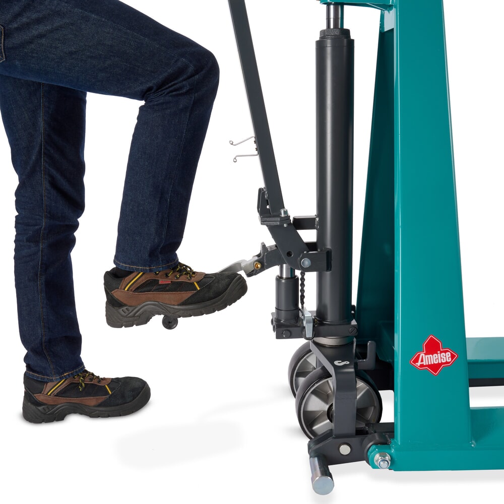 Produktabbildung Nr. 3: Scherenhubwagen Ameise® PTM 1.0 Scissor mit Schnellhub, Tragfähigkeit 1.000 kg, Gabellänge 1.150 mm