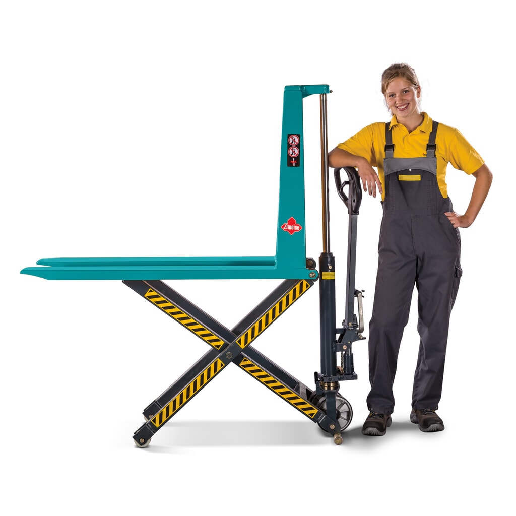 Scherenhubwagen Ameise® PTM 1.0 Scissor mit Schnellhub, Tragfähigkeit 1.000 kg, Gabellänge 1.150 mm Produktabbildung Nr. 16: Scherenhubwagen Ameise® PTM 1.0 Scissor mit Schnellhub, Tragfähigkeit 1.000 kg, Gabellänge 1.150 mm