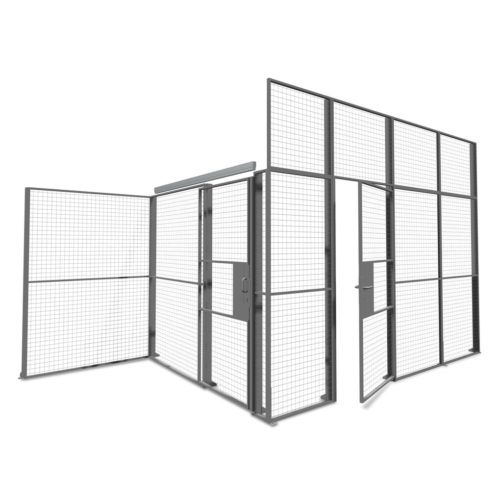 Schiebetür für TROAX® Trennwandsystem