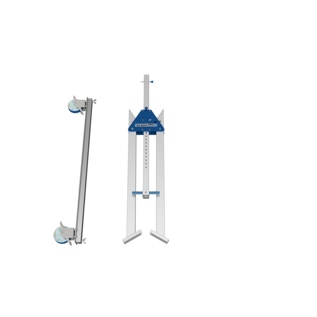 Produktabbildung Nr. 6: SCHILLING Alu-Portalkran mit teilbarem Doppelträger, Einhängepunkt 2245-3395 mm, Länge 4000 mm, TK 1500 kg