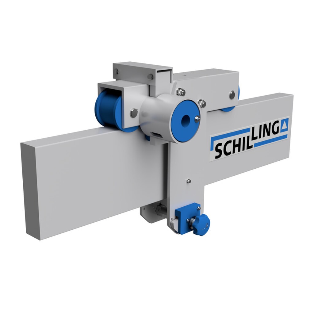 Produktabbildung Nr. 9: SCHILLING Alu-Portalkran mit teilbarem Doppelträger, Einhängepunkt 2245-3395 mm, Länge 4000 mm, TK 1500 kg