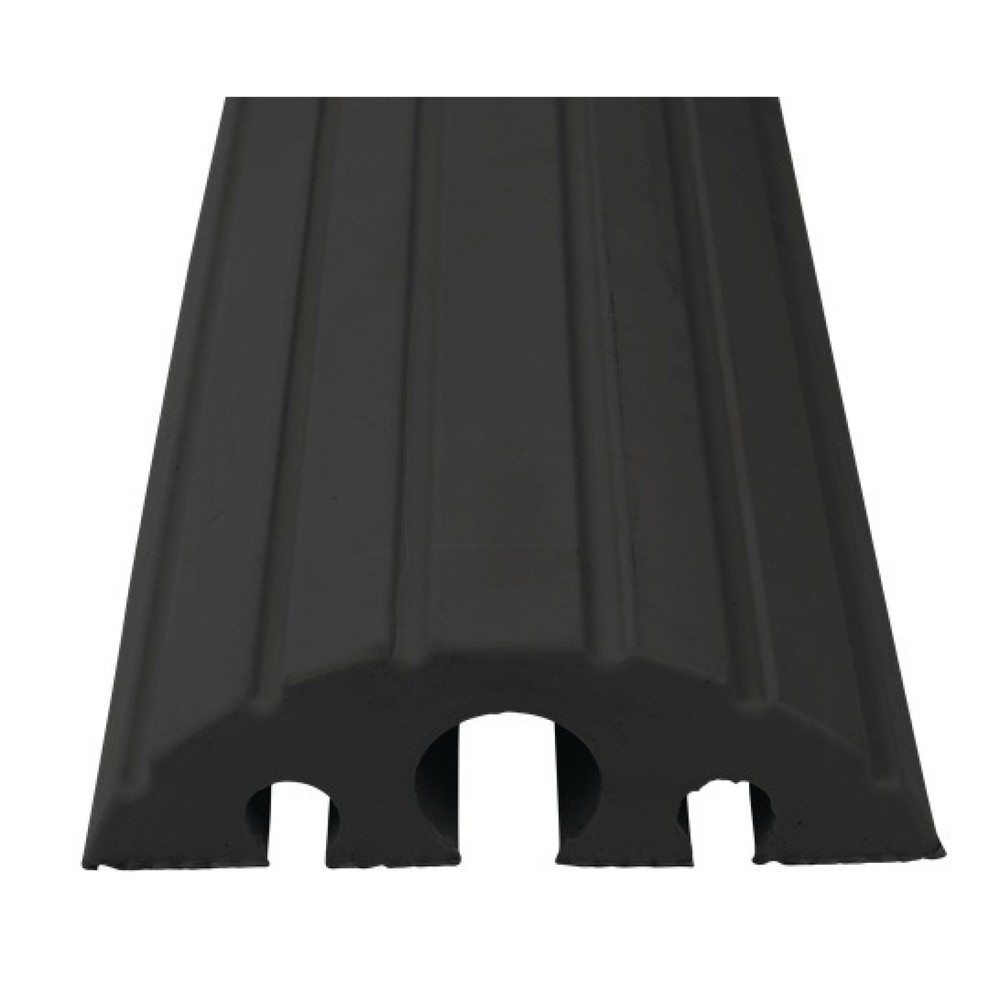 Produktabbildung: Schlauch- und Kabelbrücke, Vollgummi schwarz, L1200xB210xH65mm