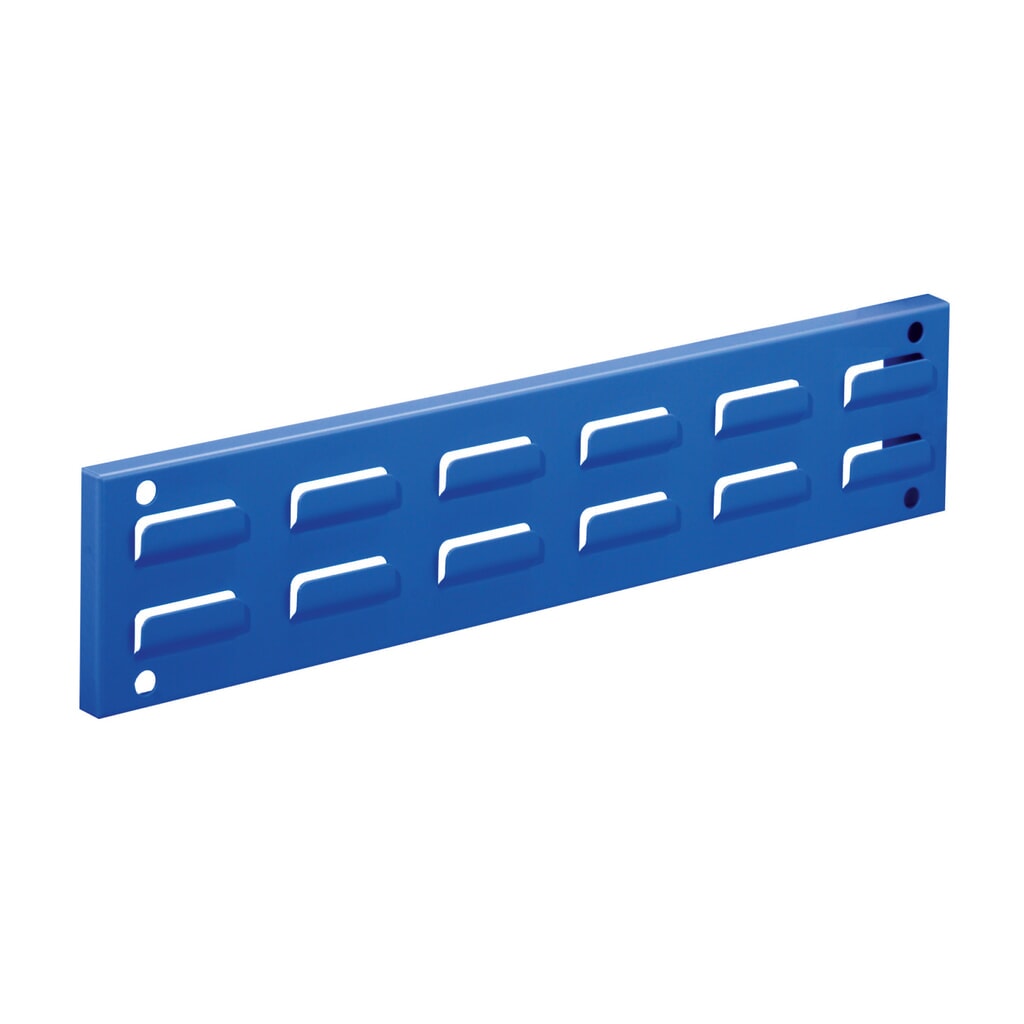 Produktabbildung: Kappes RasterPlan Schlitzplatten-Streifen, HxB 100 x 460 mm, enzianblau