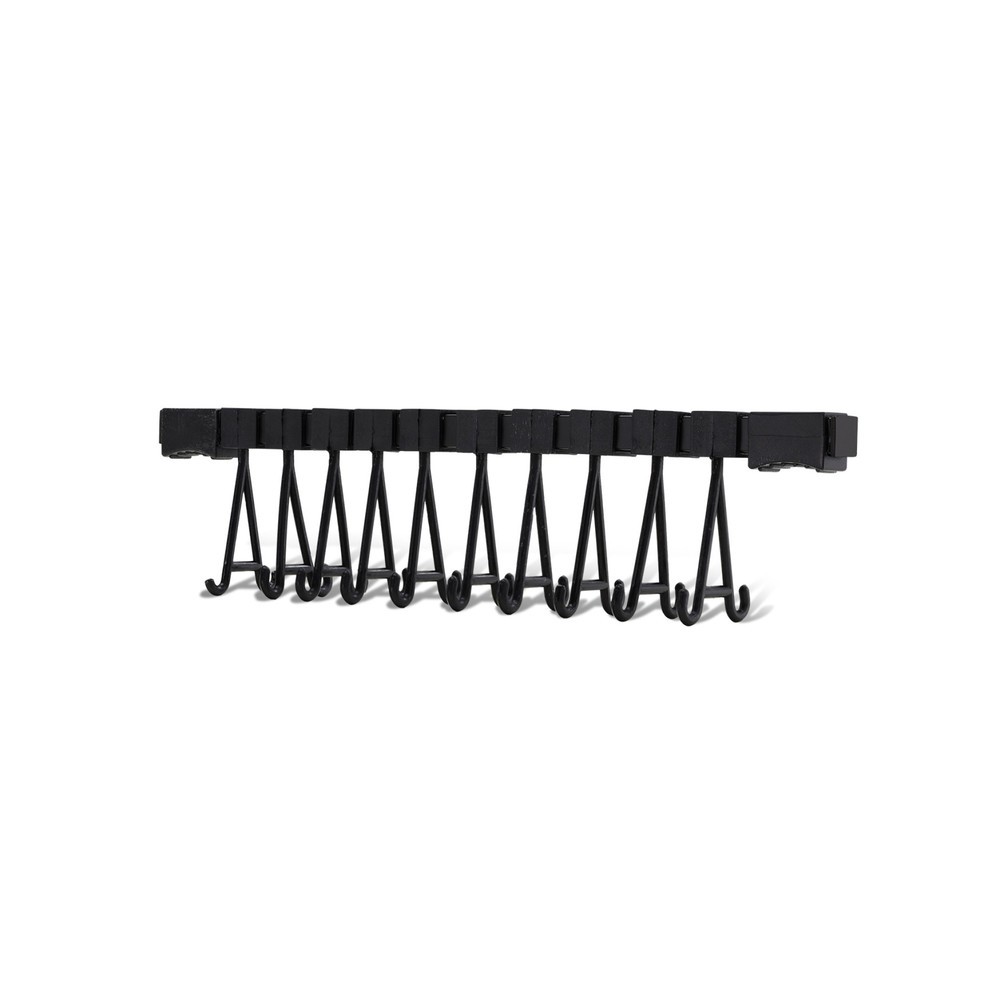 Produktabbildung: Schmuckhalter für Elmasonic Ultraschallreiniger, HxBxT 80 x 335 x 50 mm, 10 Doppelhaken