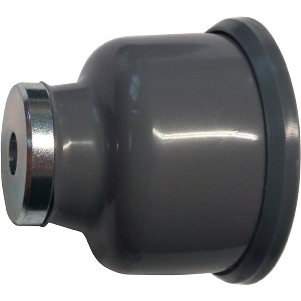 Produktabbildung: SCHNEGEL Magnettürfeststeller 011/573/2, Kunststoff grau, Höhe 54 mm, Dübelmontage