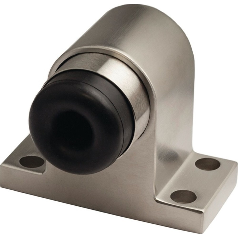 Produktabbildung: SCHNEGEL Türstopper 005/589/5, Edelstahl matt, Höhe 75 mm, Dübelmontage