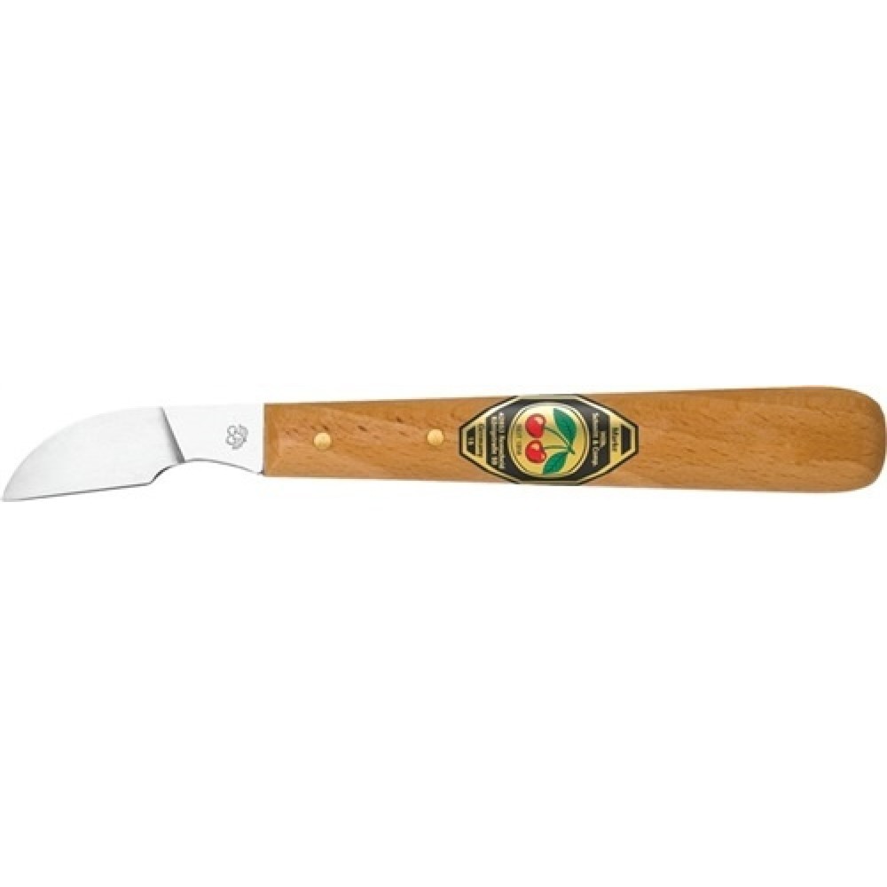 Produktabbildung: Schnitzmesser m.langer schräger Schneide KIRSCHEN