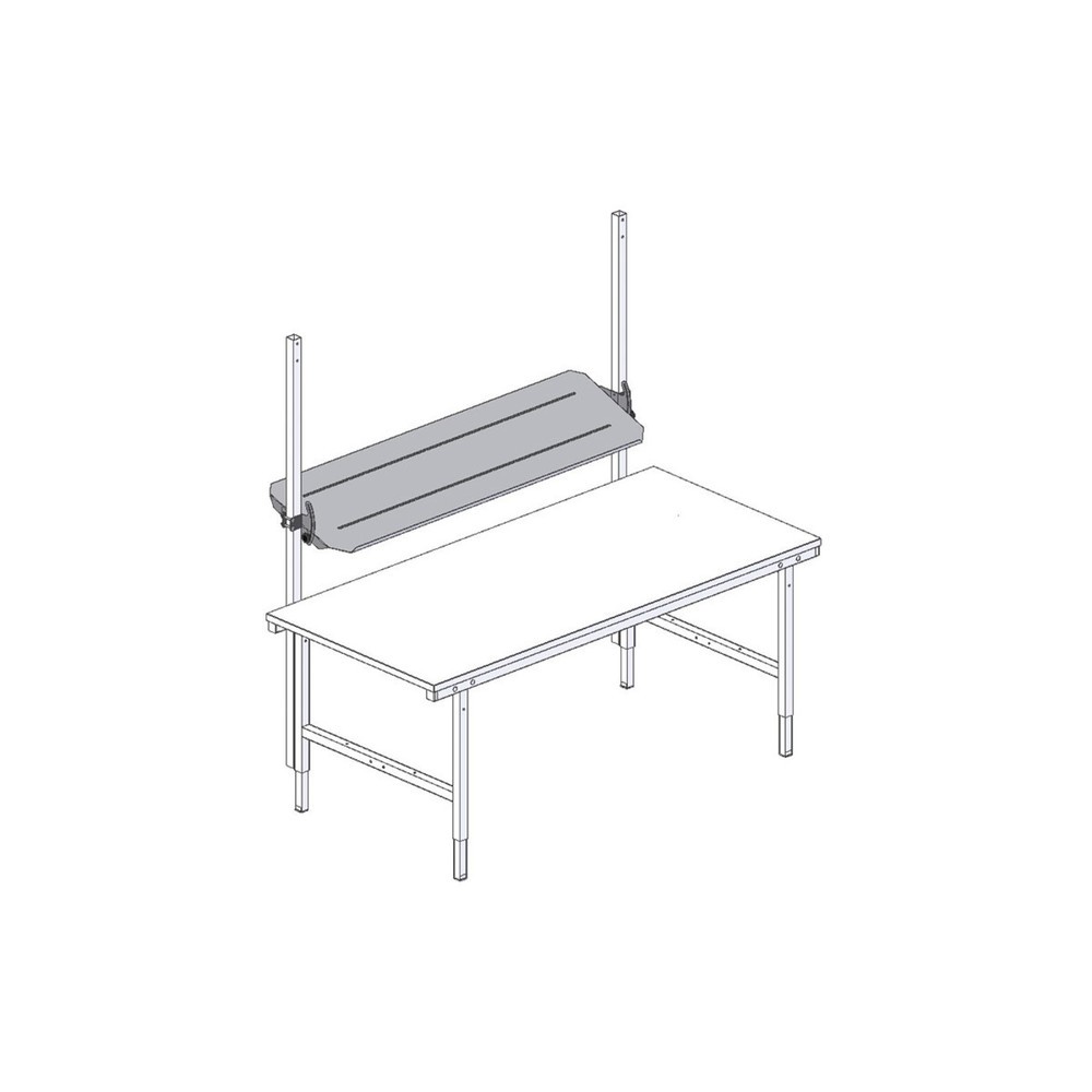 Produktabbildung Nr. 2: Schrägablage, neigbar, BxT 1.630 x 450 mm