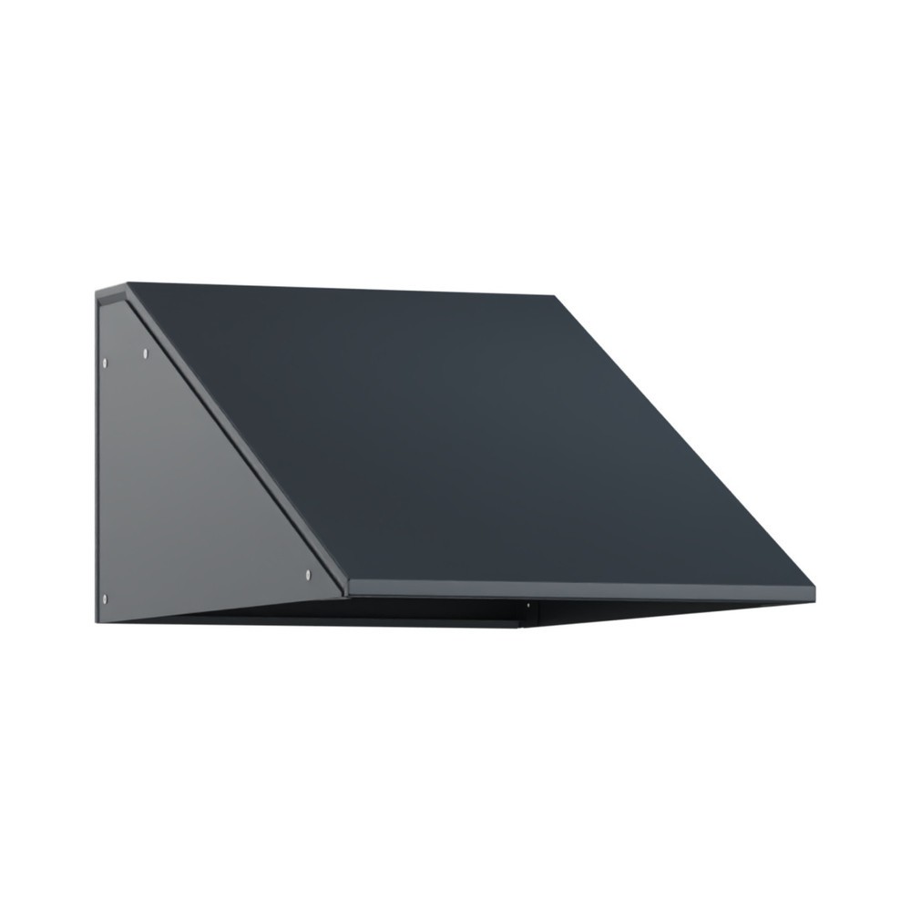 Produktabbildung: Schrägdachaufsatz für C+P Kleiderspind, anthrazitgrau, Breite 300 mm