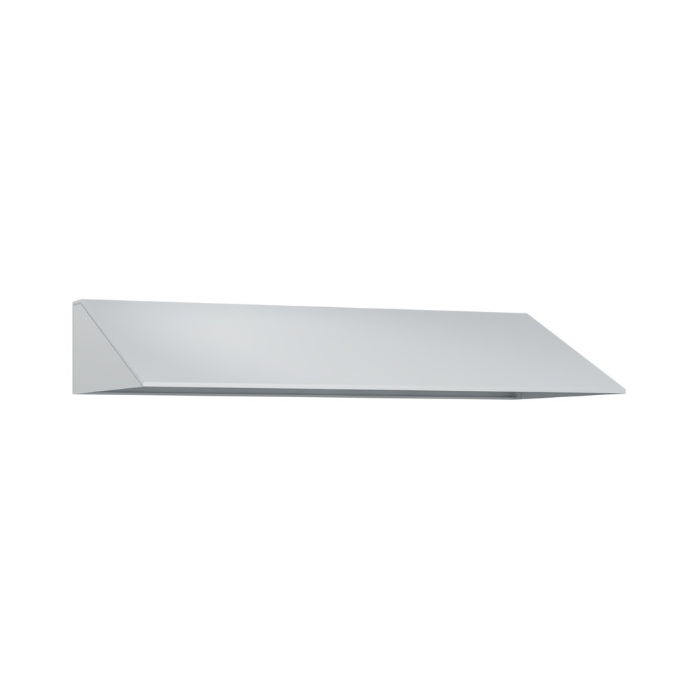 Produktabbildung: Schrägdachaufsatz für C+P Kleiderspind, lichtgrau, Breite 1200 mm