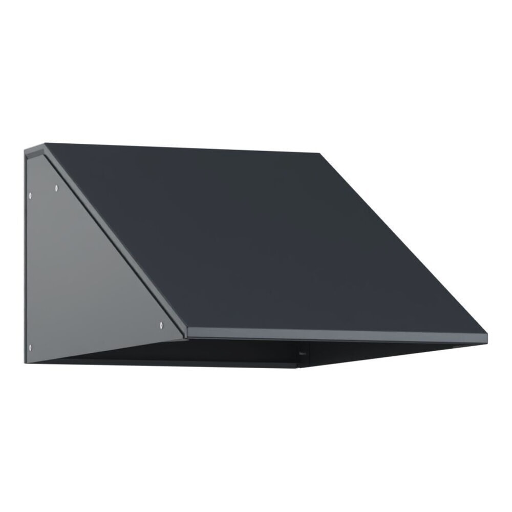 Produktabbildung: Schrägdachaufsatz für C+P Kleiderspind, anthrazitgrau, Breite 300 mm