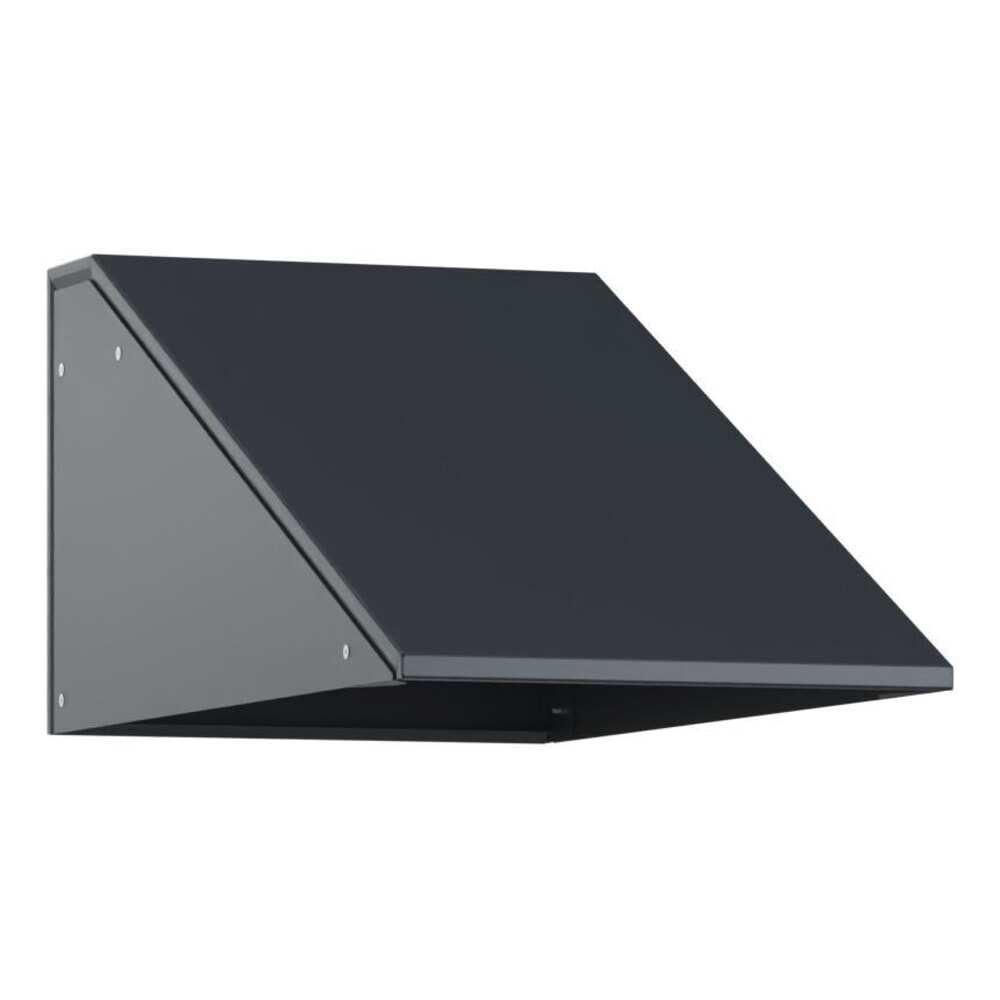 Produktabbildung: Schrägdachaufsatz für C+P Kleiderspind, anthrazitgrau, Breite 250 mm
