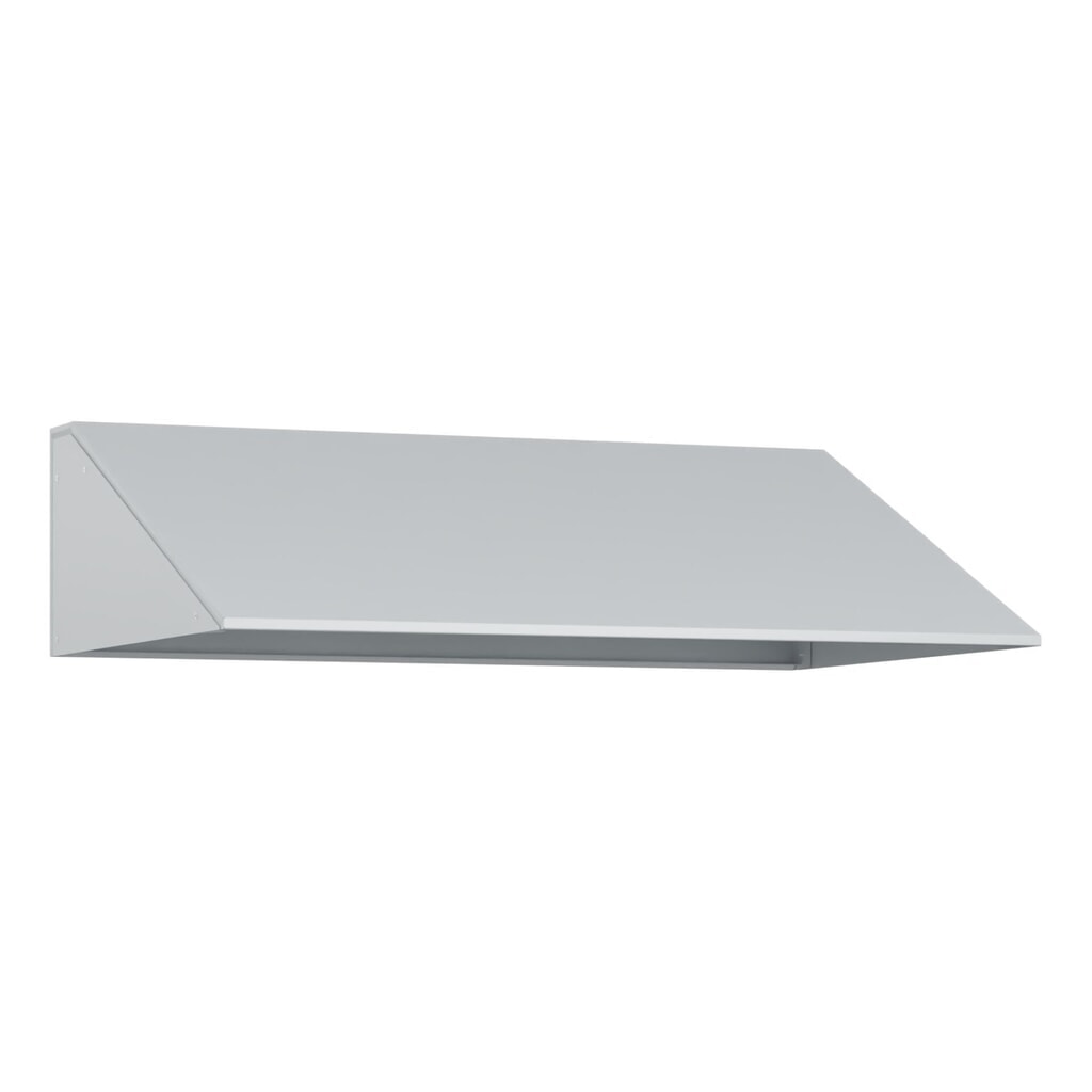 Produktabbildung: Schrägdachaufsatz für C+P Kleiderspind, lichtgrau, Breite 800 mm
