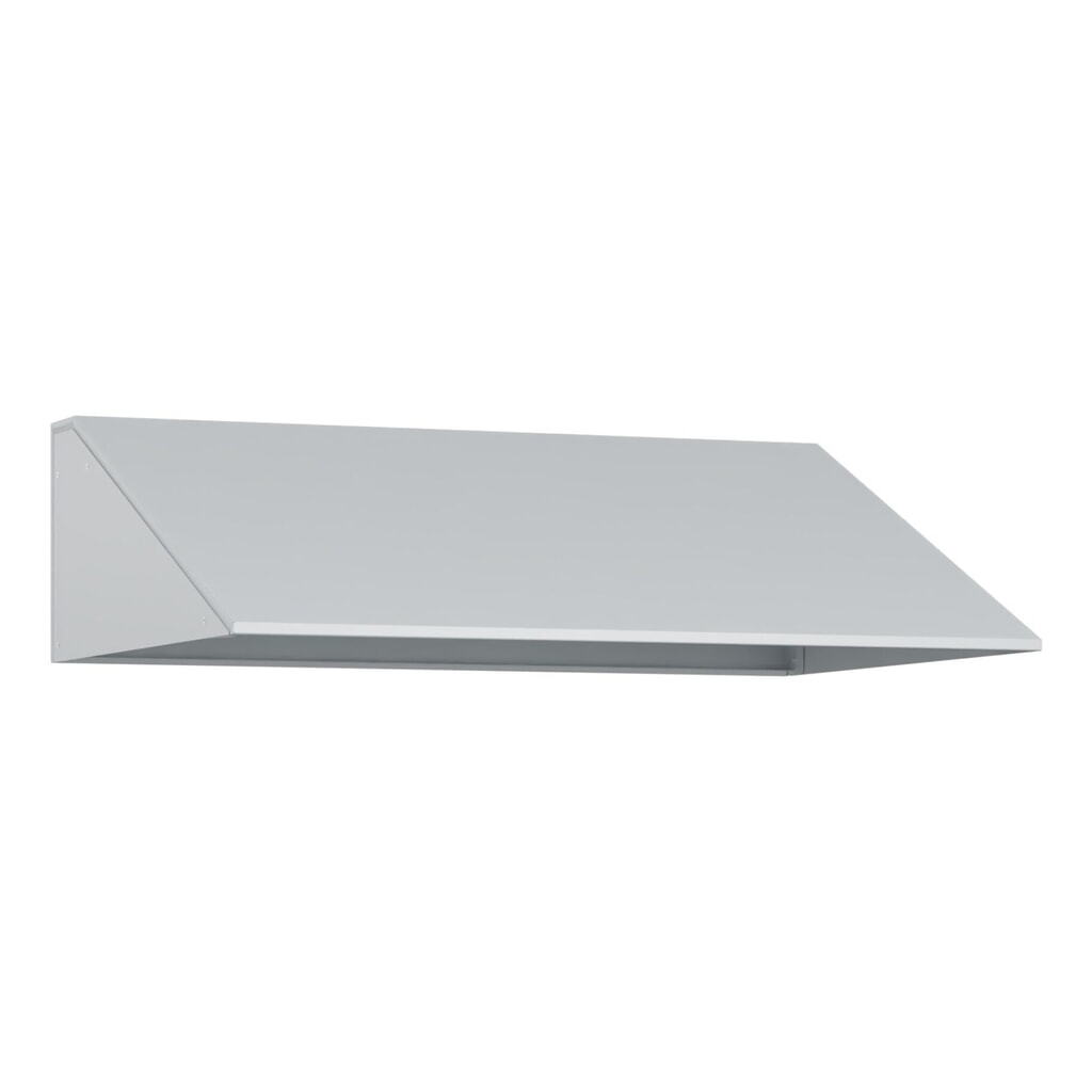 Schrägdachaufsatz für C+P Kleiderspind, lichtgrau, Breite 750 mm Produktabbildung: Schrägdachaufsatz für C+P Kleiderspind, lichtgrau, Breite 750 mm