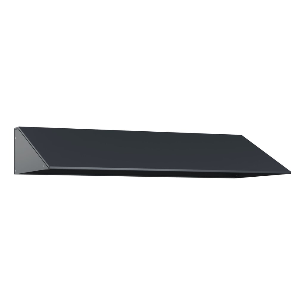 Schrägdachaufsatz für C+P Kleiderspind, anthrazitgrau, Breite 1200 mm Produktabbildung: Schrägdachaufsatz für C+P Kleiderspind, anthrazitgrau, Breite 1200 mm