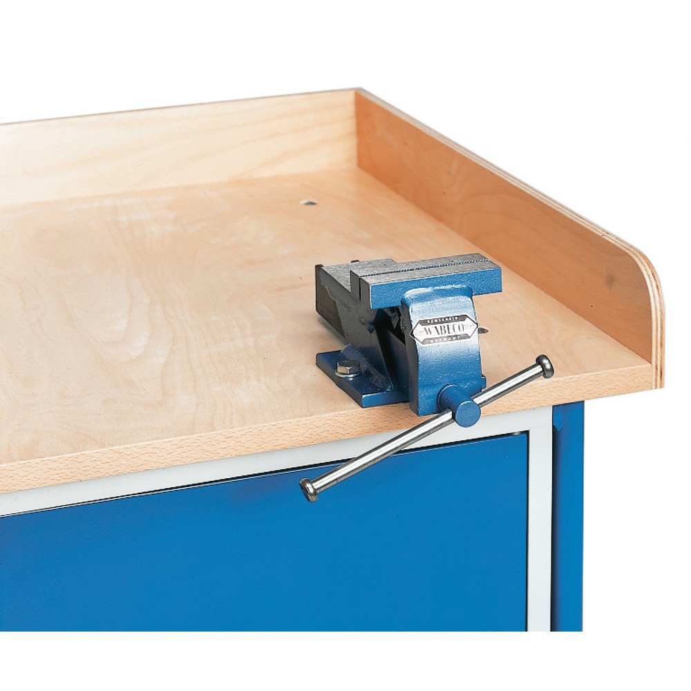 Produktabbildung: Schraubstock für fetra® Werkstattwagen, Backenbreite 100 mm