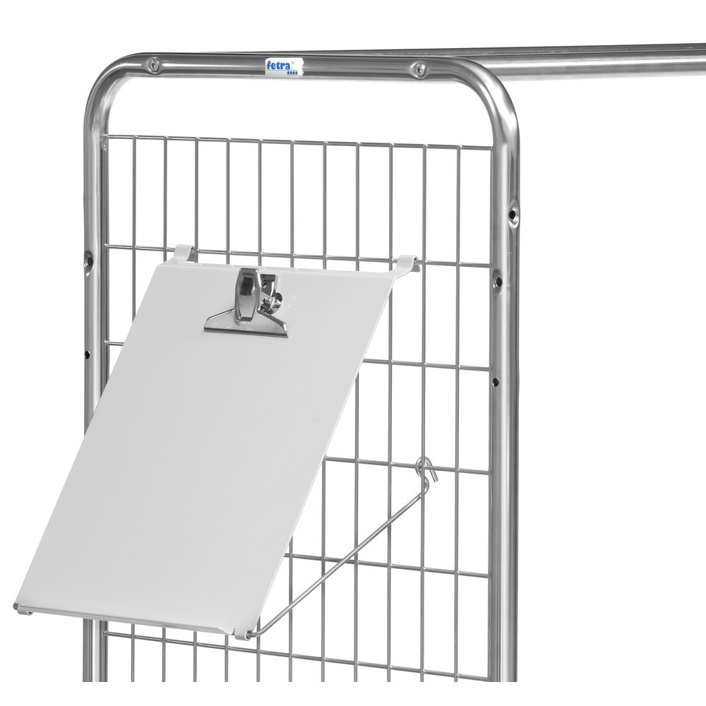Produktabbildung: Schreibtafel für fetra® Kommissionierwagen, HxB 335 x 352 mm