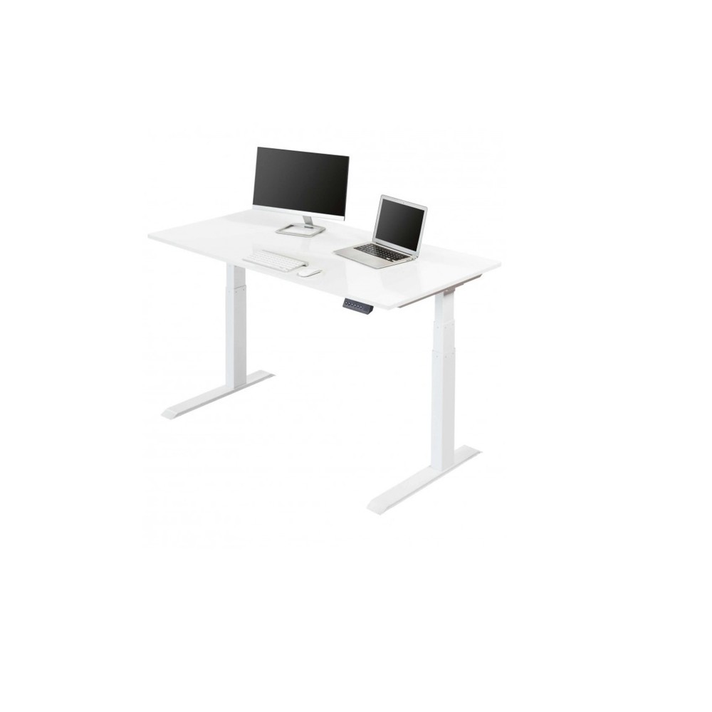 Produktabbildung Nr. 3: Schreibtisch, elektrisch höhenverstellbar, BxT 1.600 x 800 mm, weiß