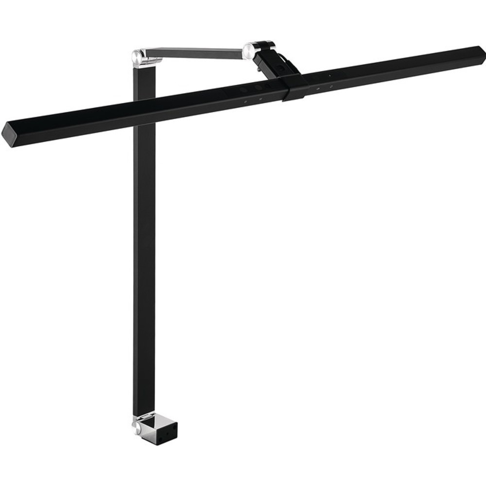 Produktabbildung: Schreibtischleuchte, verstellbar, Aluminium/Kunststoff schwarz Höhe 720 mm, mit LED