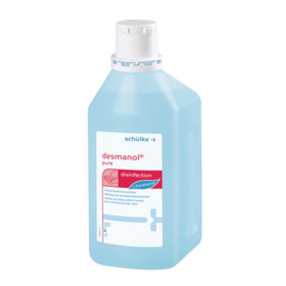Produktabbildung: Schülke Händedesinfektion desmanol pure, Inhalt: 1000 ml