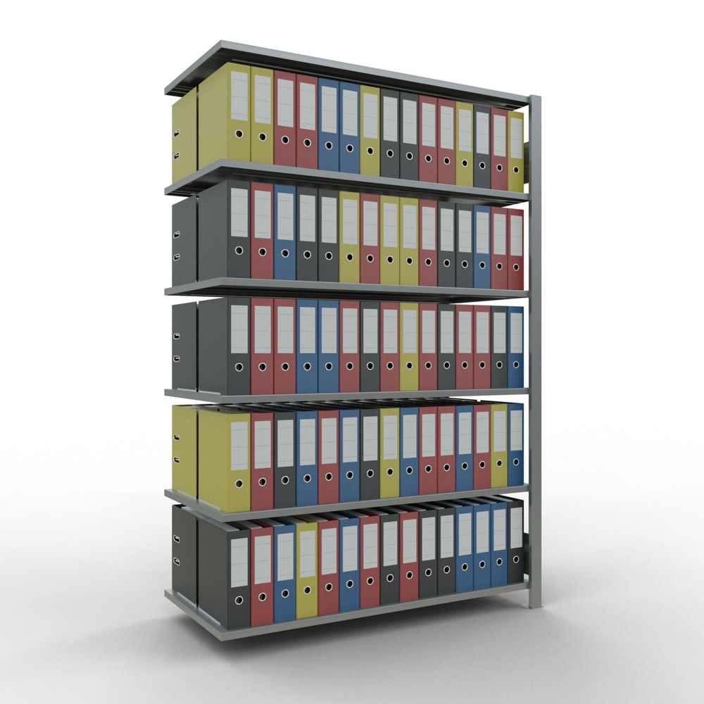 Produktabbildung Nr. 2: SCHULTE Aktenregal AF, doppelseitig, FL 150 kg, HxBxT 2.000 x 1.300 x 600 mm
