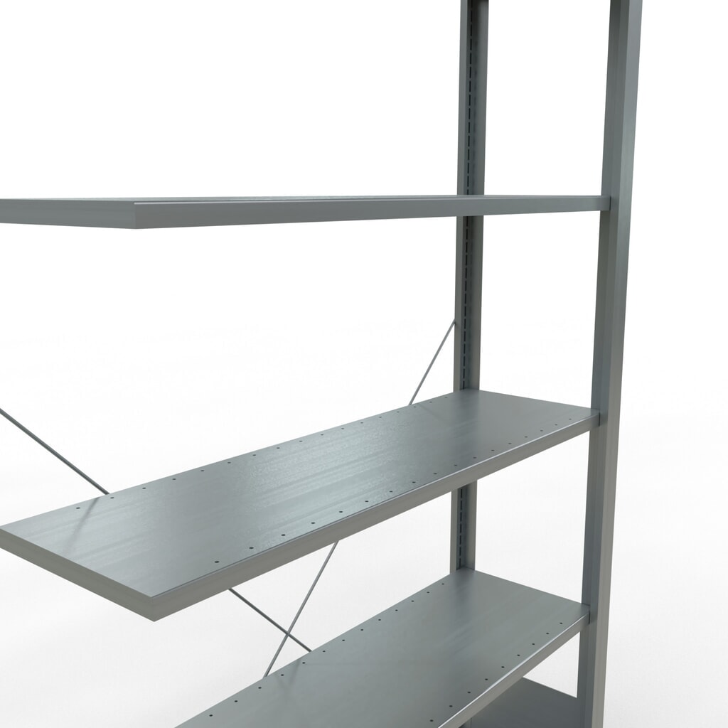 Produktabbildung Nr. 4: SCHULTE Aktenregal AF, einseitig, ohne Endanschläge, FL 85 kg, HxBxT 2.000 x 1.000 x 300 mm
