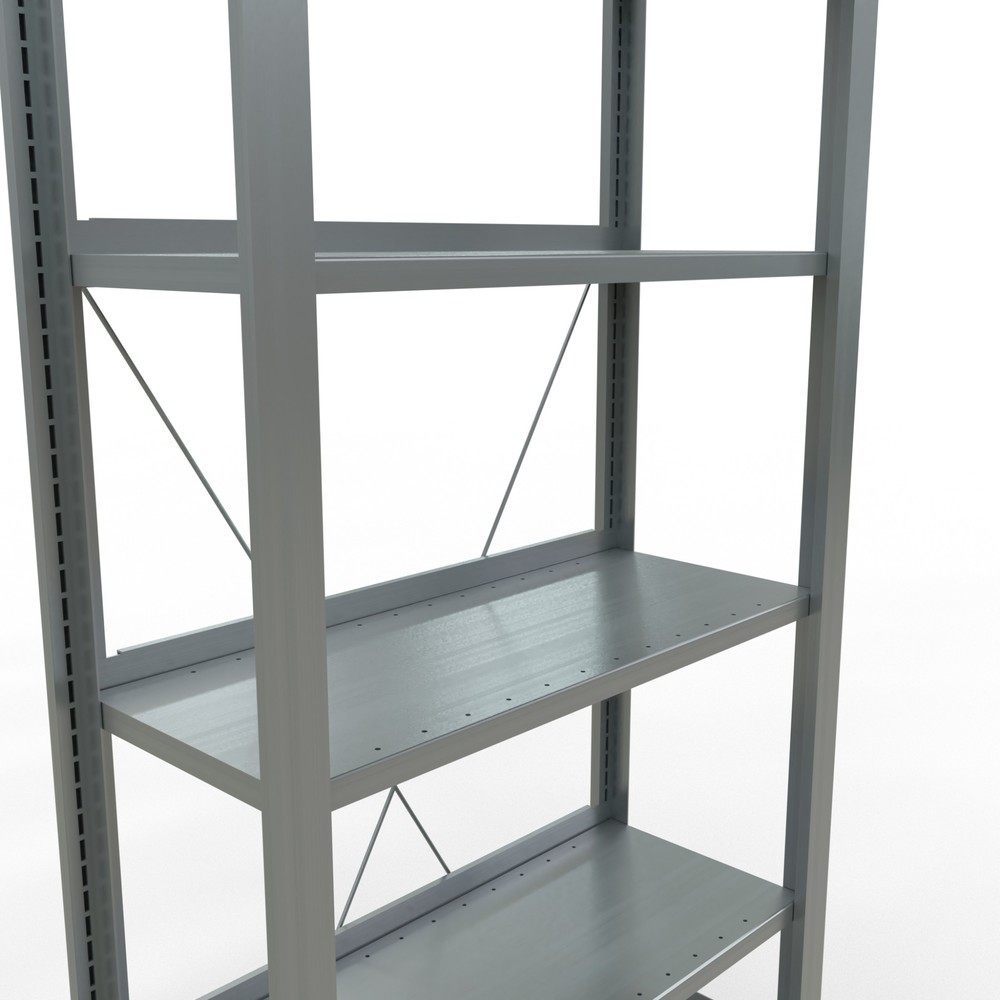 Produktabbildung Nr. 5: SCHULTE Aktenregal GF, einseitig, mit Endanschlägen, FL 85 kg, HxBxT 2.000 x 750 x 300 mm