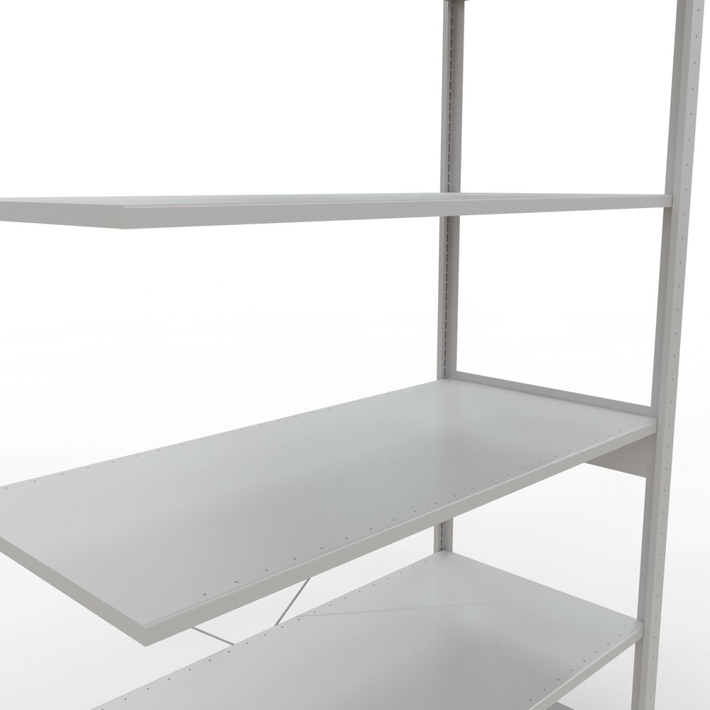 Produktabbildung Nr. 5: SCHULTE Fachbodenregal, AF, FL 150 kg, lichtgrau, HxBxT 2.500 x 1.300 x 600 mm