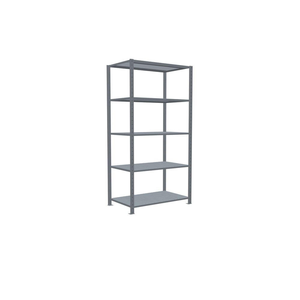 Produktabbildung Nr. 2: SCHULTE Fachbodenregal verzinkt mit 5 Stahlblechböden, Fachlast 150 kg, HxBxT 2.000 x 1.060 x 636 mm
