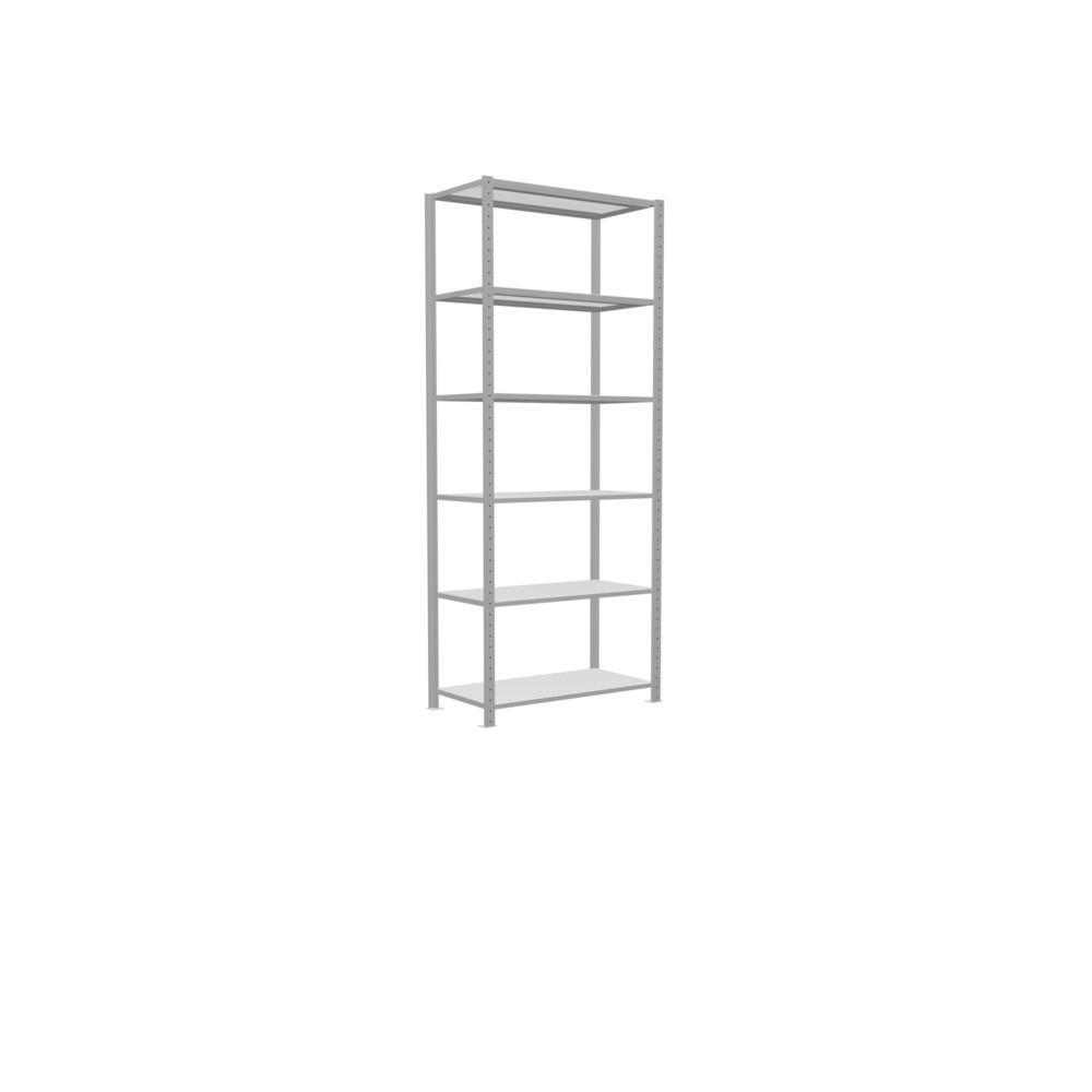 Produktabbildung Nr. 2: SCHULTE Fachbodenregal lichtgrau, Fachlast 150 kg, HxBxT 2.500 x 1.060 x 536 mm