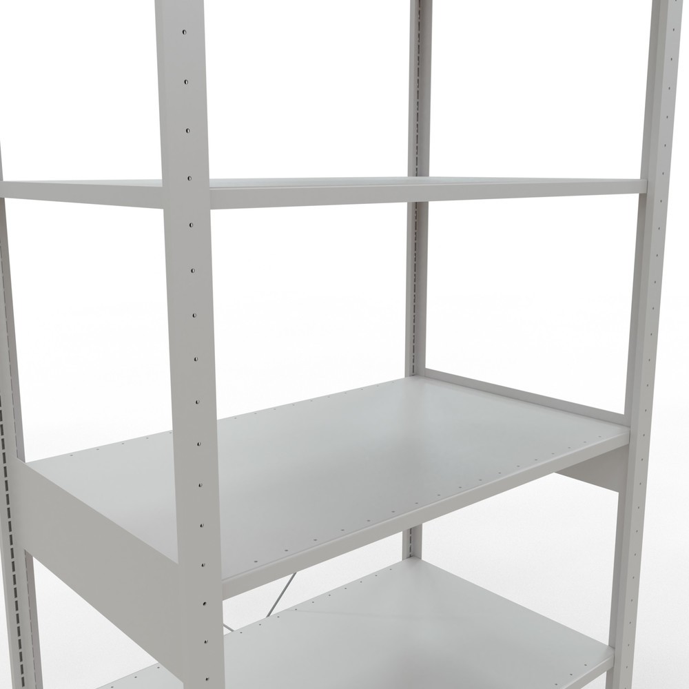 Produktabbildung Nr. 5: SCHULTE Fachbodenregal lichtgrau, Fachlast 150 kg, HxBxT 2.500 x 1.060 x 636 mm