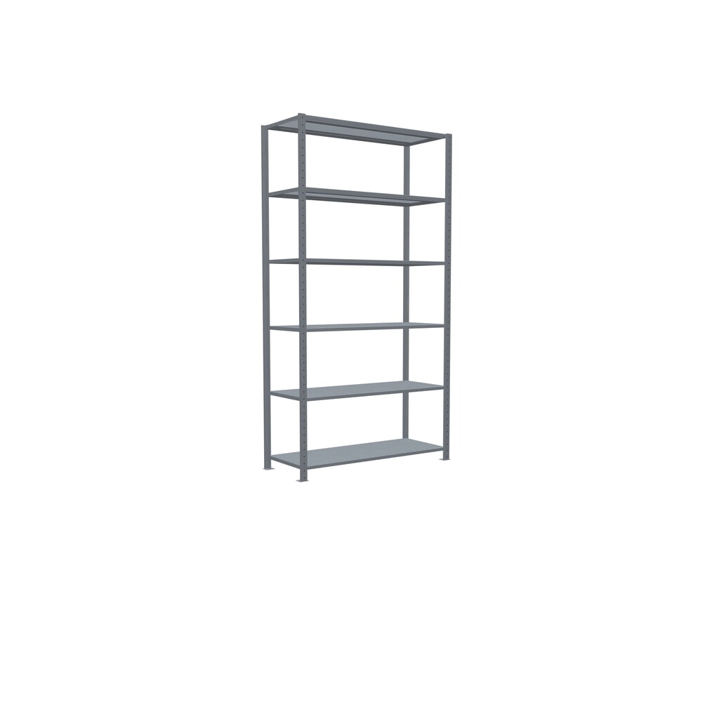 Produktabbildung Nr. 2: SCHULTE Fachbodenregal verzinkt, Fachlast 150 kg, HxBxT 2.500 x 1.360 x 536 mm