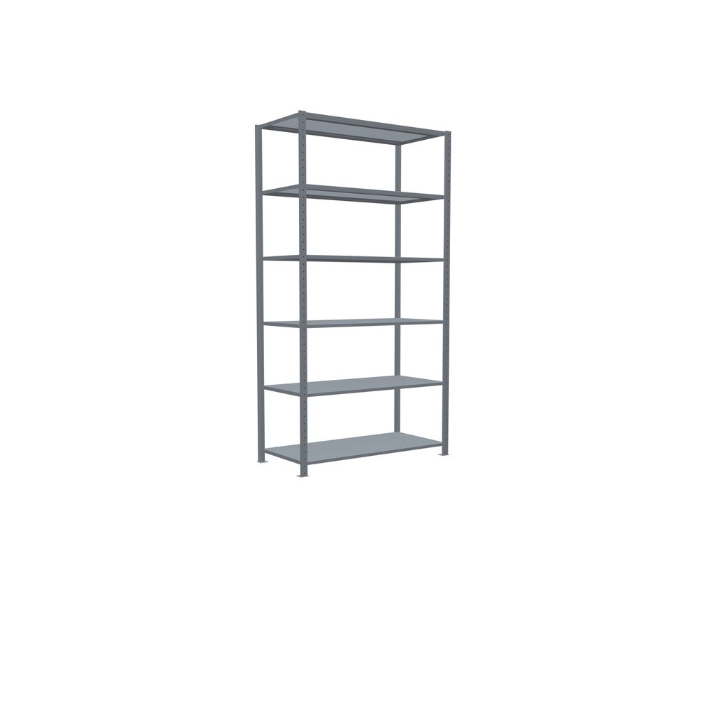 Produktabbildung Nr. 2: SCHULTE Fachbodenregal verzinkt, Fachlast 150 kg, HxBxT 2.500 x 1.360 x 636 mm