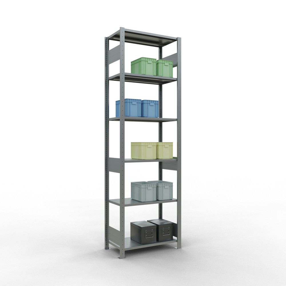 Produktabbildung Nr. 2: SCHULTE Fachbodenregal verzinkt, Fachlast 150 kg, HxBxT 2.500 x 810 x 436 mm
