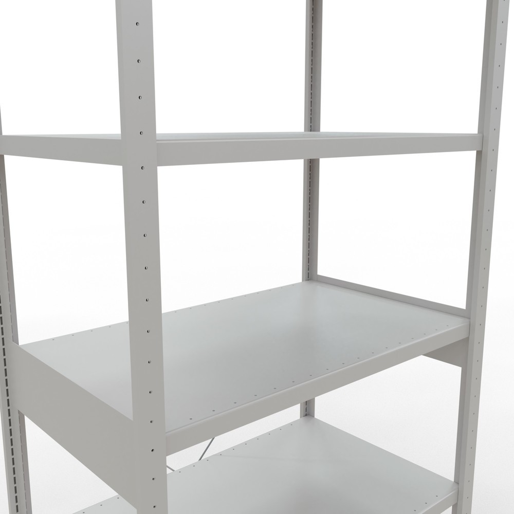 Produktabbildung Nr. 5: SCHULTE Fachbodenregal lichtgrau, Fachlast 330 kg, HxBxT 2.500 x 1.060 x 636 mm