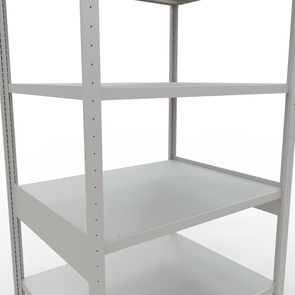 Produktabbildung Nr. 5: SCHULTE Fachbodenregal lichtgrau, Fachlast 330 kg, HxBxT 2.500 x 1.060 x 836 mm