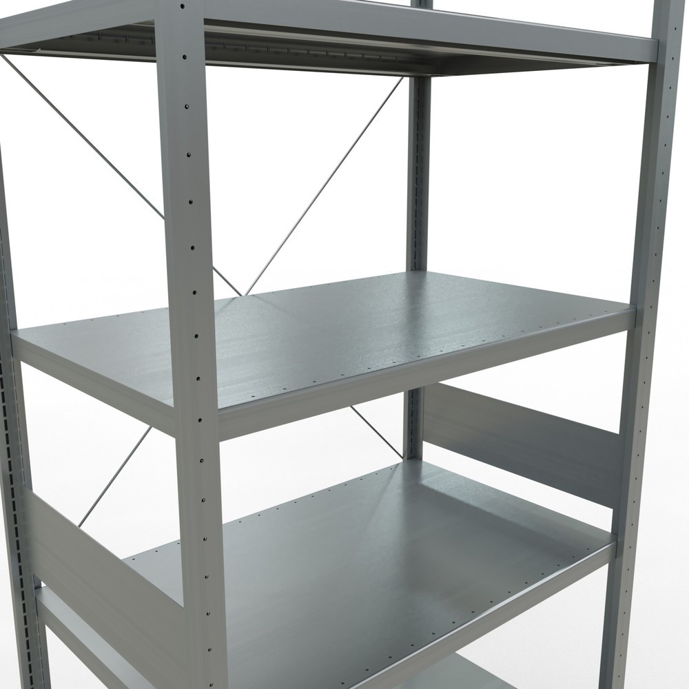 Produktabbildung Nr. 5: SCHULTE Fachbodenregal verzinkt, Fachlast 330 kg, HxBxT 3.000 x 1.060 x 636 mm