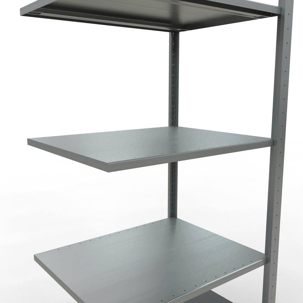 Produktabbildung Nr. 4: SCHULTE Fachbodenregal Steckmontage, AF, FL 150 kg, verzinkt, HxBxT 2.000 x 750 x 600 mm
