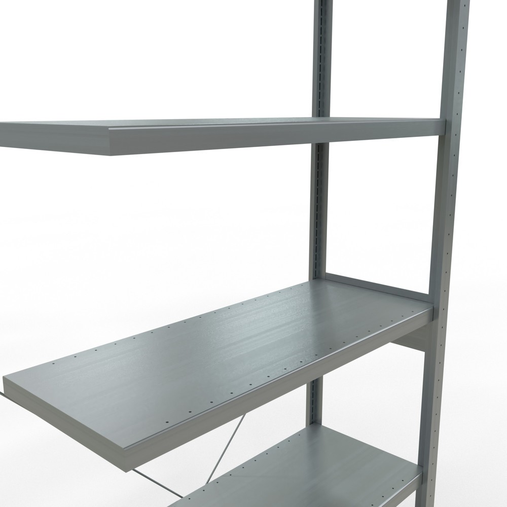 Produktabbildung Nr. 5: SCHULTE Fachbodenregal Steckmontage, AF, FL 330 kg, verzinkt, HxBxT 2.500 x 1.000 x 400 mm