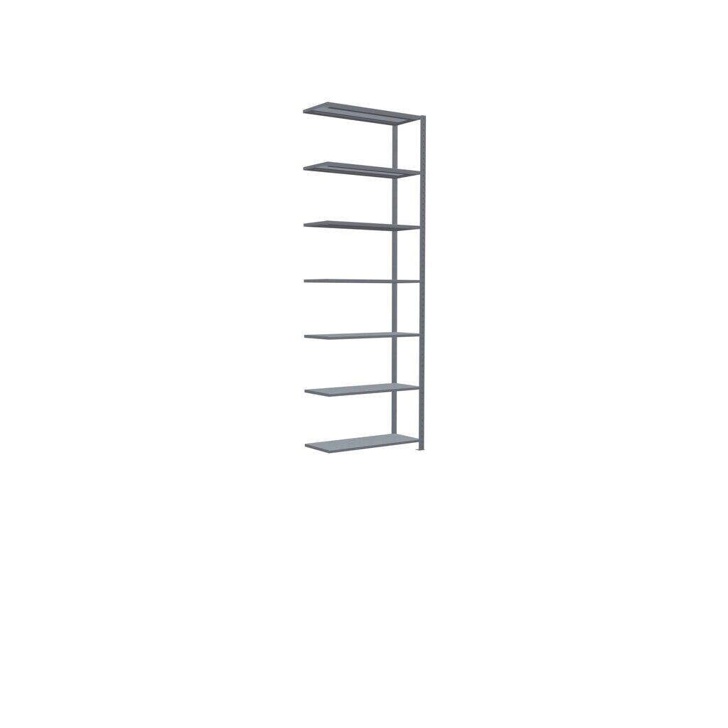 Produktabbildung Nr. 2: SCHULTE Fachbodenregal Steckmontage, AF, FL 330 kg, verzinkt, HxBxT 3.000 x 1.000 x 400 mm