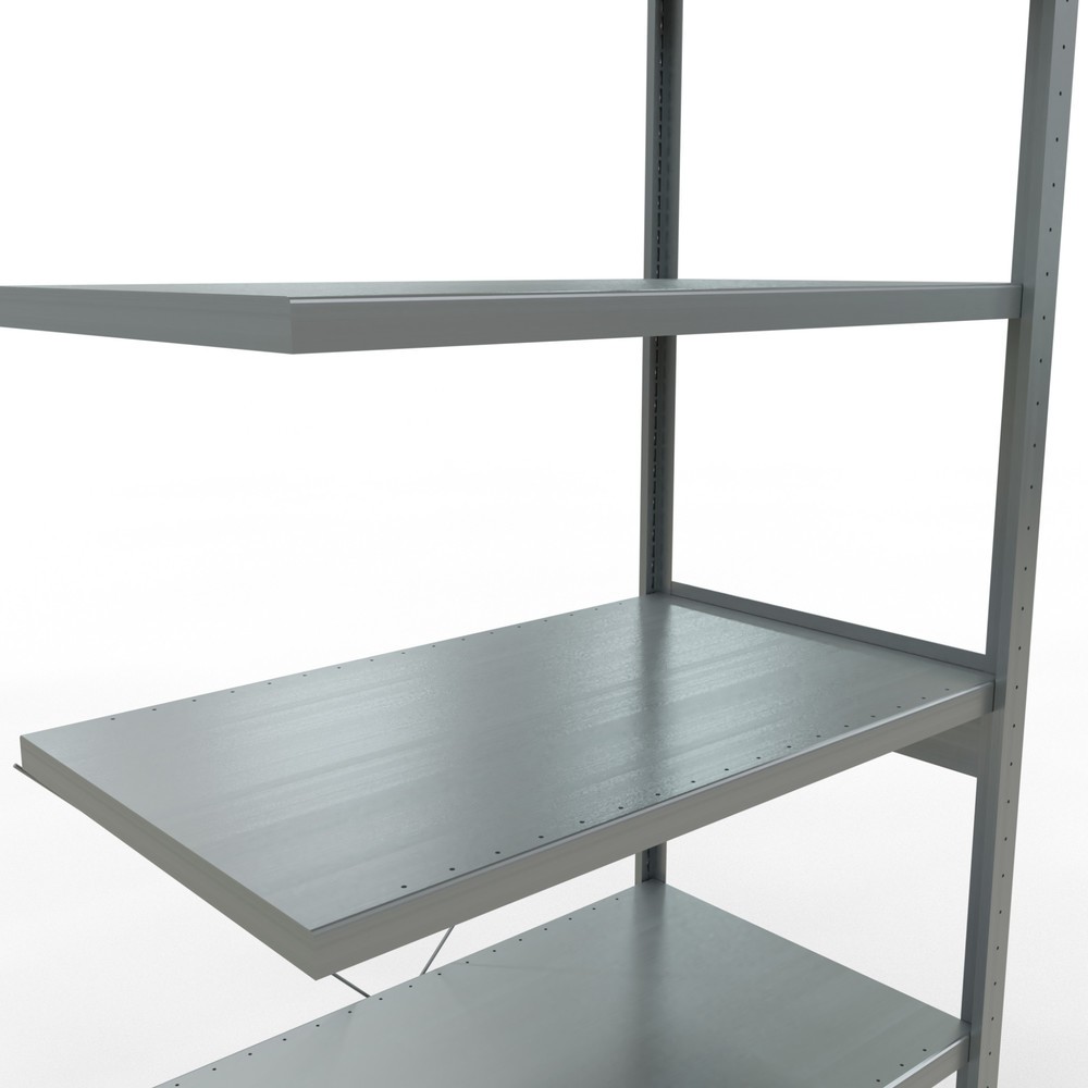 Produktabbildung Nr. 5: SCHULTE Fachbodenregal Steckmontage, AF, FL 330 kg, verzinkt, HxBxT 2.500 x 1.000 x 600 mm