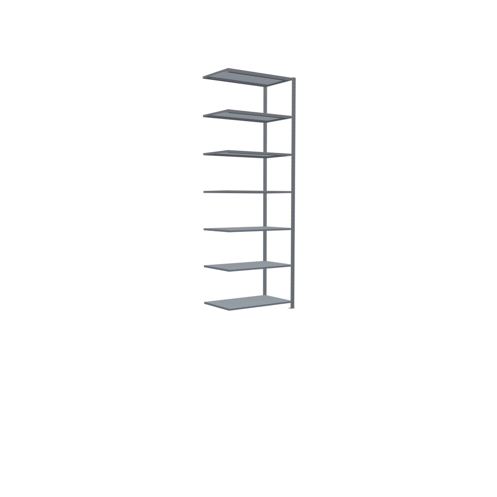 Produktabbildung Nr. 2: SCHULTE Fachbodenregal Steckmontage, AF, FL 330 kg, verzinkt, HxBxT 3.000 x 1.000 x 600 mm