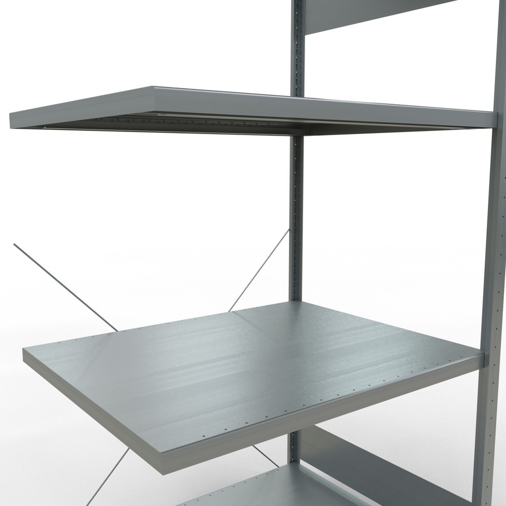 Produktabbildung Nr. 5: SCHULTE Fachbodenregal Steckmontage, AF, FL 330 kg, verzinkt, HxBxT 2.000 x 1.000 x 800 mm