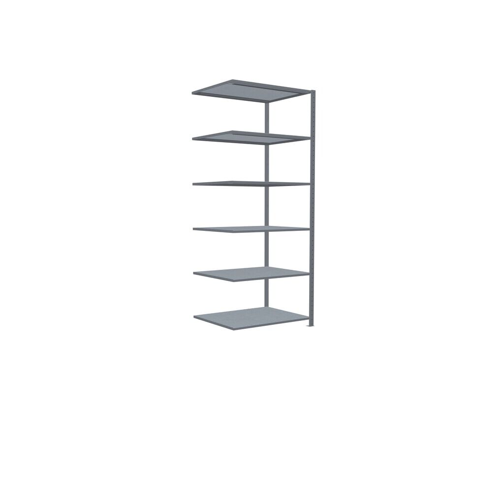 Produktabbildung Nr. 2: SCHULTE Fachbodenregal Steckmontage, AF, FL 330 kg, verzinkt, HxBxT 2.500 x 1.000 x 800 mm
