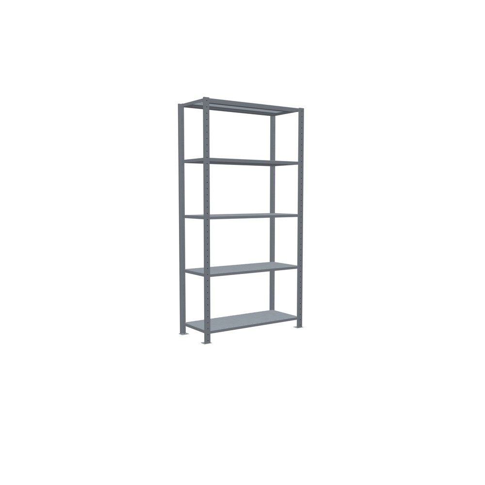 Produktabbildung Nr. 2: SCHULTE Fachbodenregal verzinkt mit 5 Stahlblechböden, Fachlast 330 kg, HxBxT 2.000 x 1.060 x 436 mm