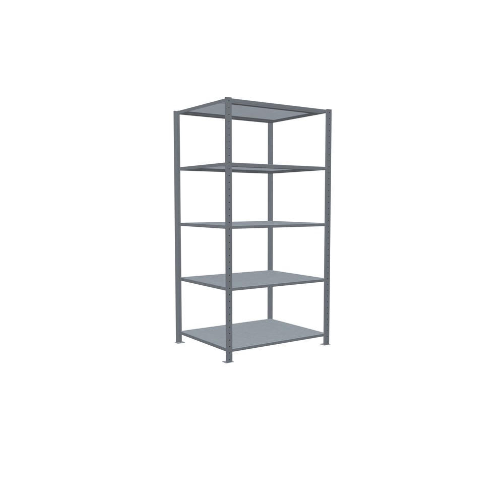 Produktabbildung Nr. 2: SCHULTE Fachbodenregal verzinkt mit 5 Stahlblechböden, Fachlast 330 kg, HxBxT 2.000 x 1.060 x 836 mm