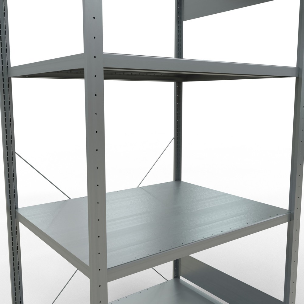 Produktabbildung Nr. 5: SCHULTE Fachbodenregal verzinkt mit 5 Stahlblechböden, Fachlast 330 kg, HxBxT 2.000 x 1.060 x 836 mm