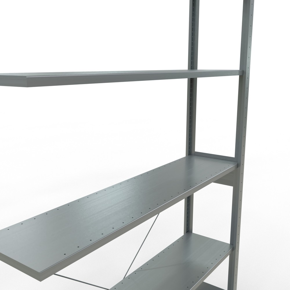 Produktabbildung Nr. 5: SCHULTE Fachbodenregal Stecksystem, AF, FL 150 kg, verzinkt, HxBxT 2.500 x 1.300 x 300 mm