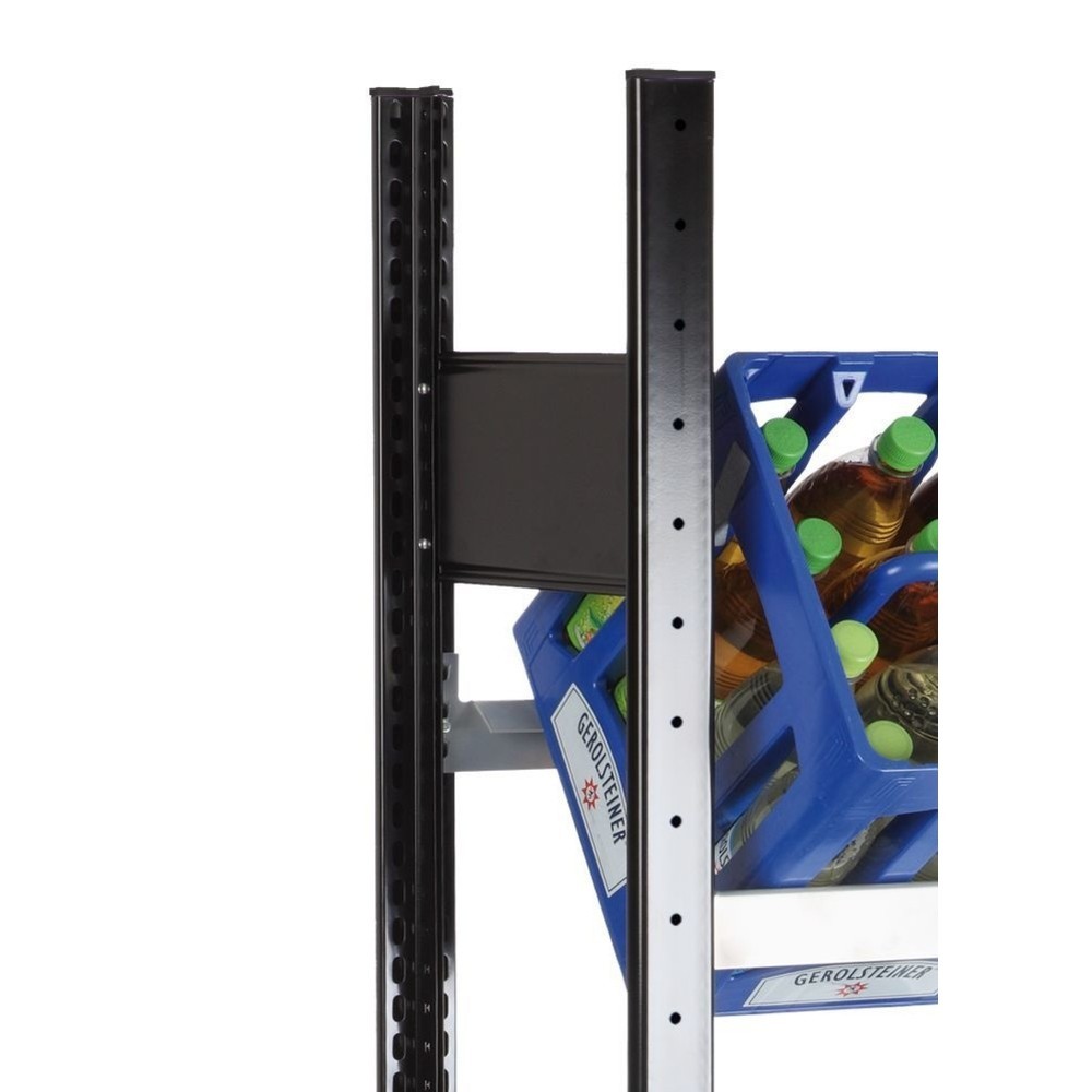 Produktabbildung Nr. 2: SCHULTE Getränkekistenregal, HxB 1.800 x 400 mm