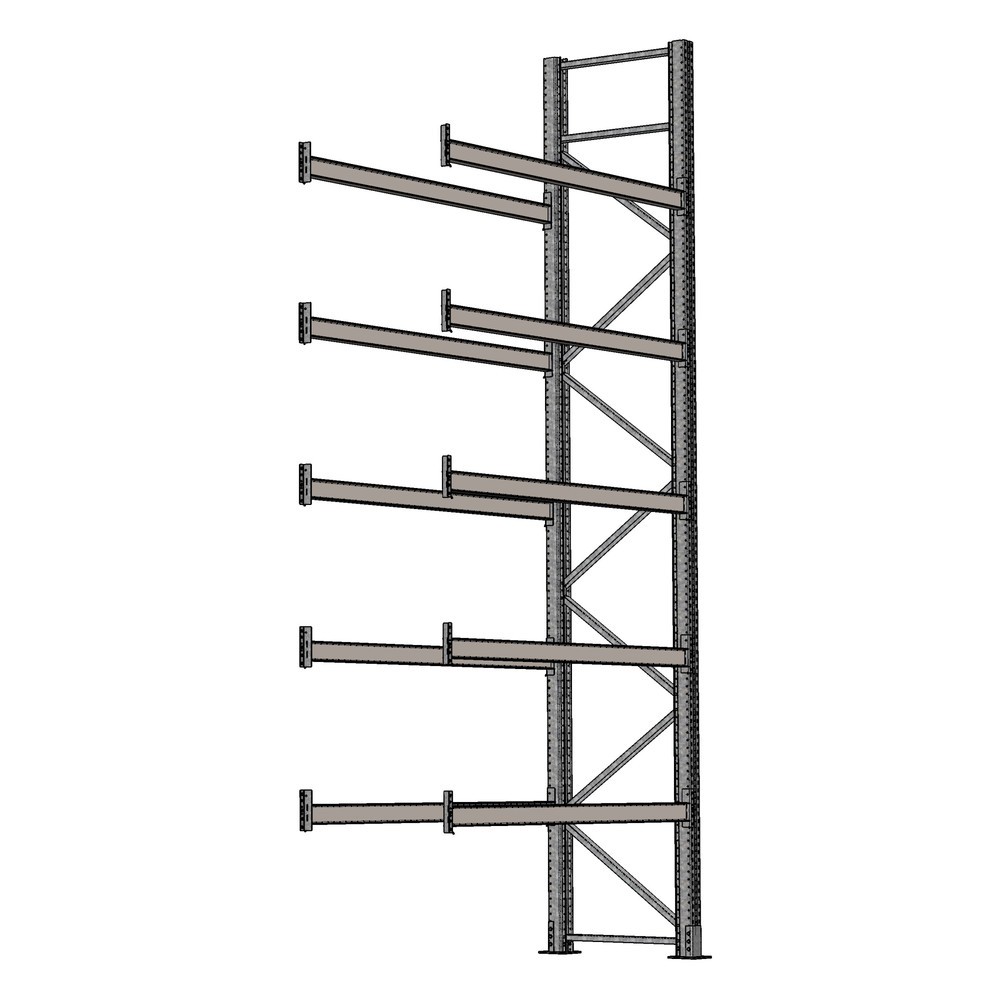 Produktabbildung: SCHULTE Palettenregal 1 Feld  á 1.825 mm - 6.000x1.100 mm (HxT), 10 Holme (2.000 kg) für den Außenbereich